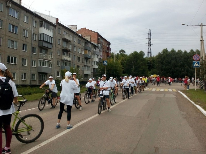 Велопробег 29 июля в 12.00 состоялся Велопробег в г. Осинники